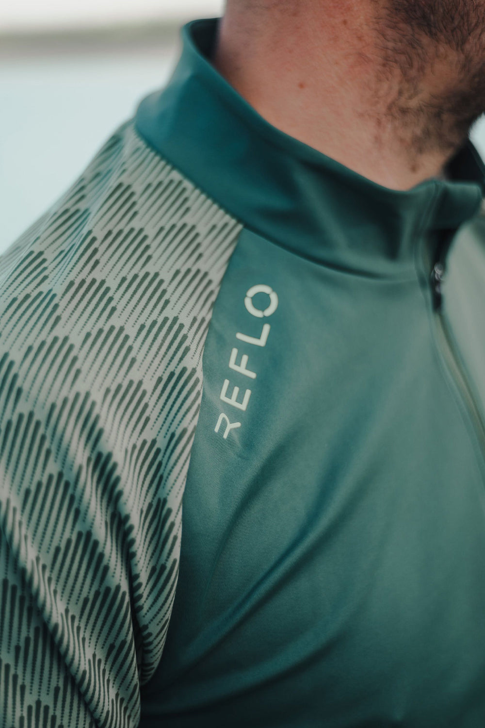 The Open Skerries 1/2 Zip Midlayer Reflo Athleisure