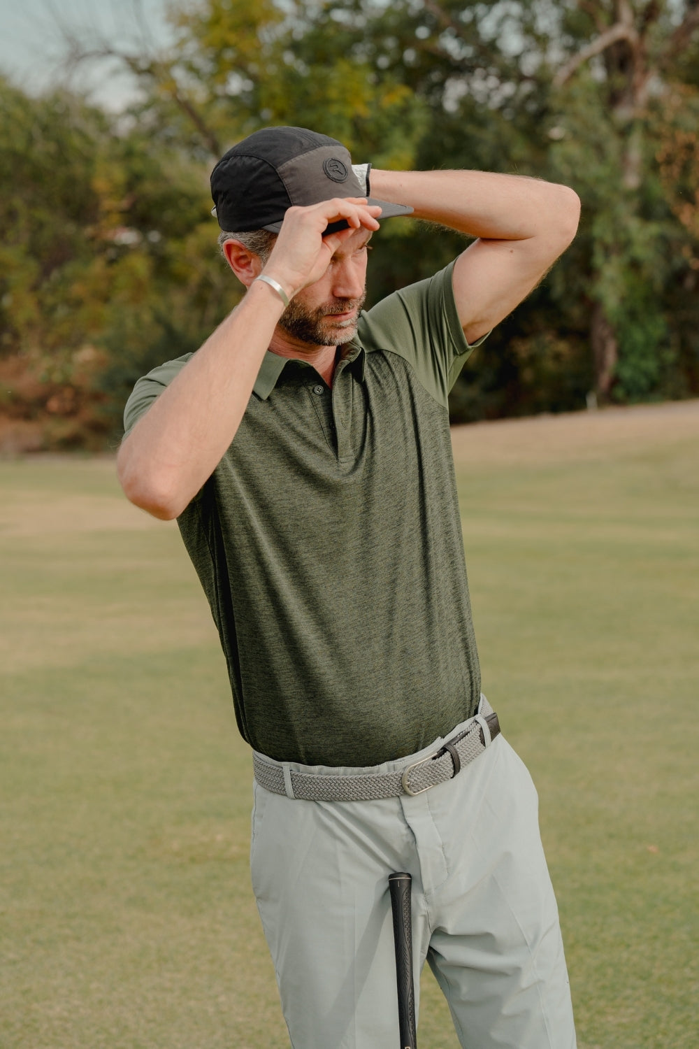 Tummel Polo Pine Green - Reflo