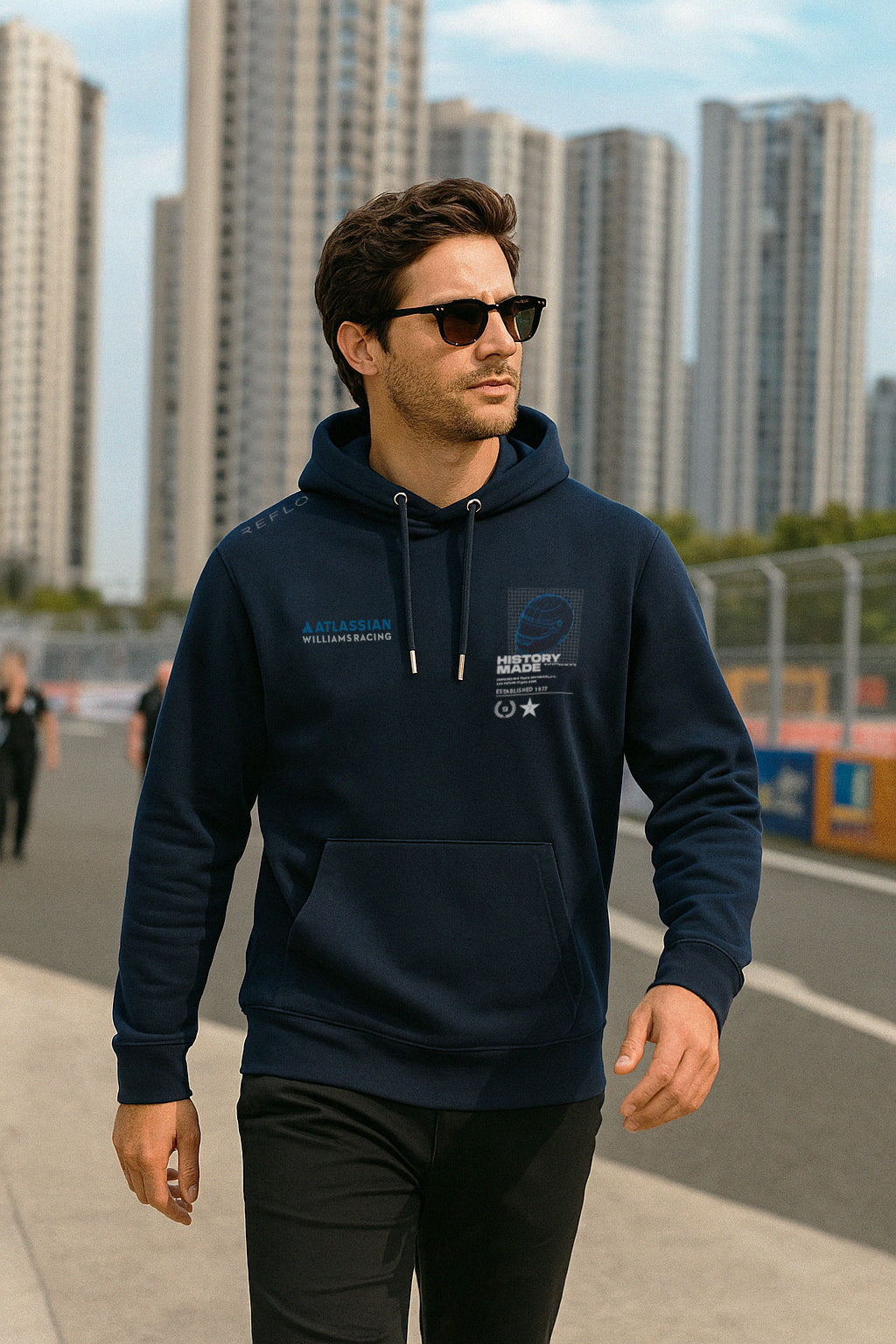 Atlassian Williams Racing History Made Hoodie Reflo