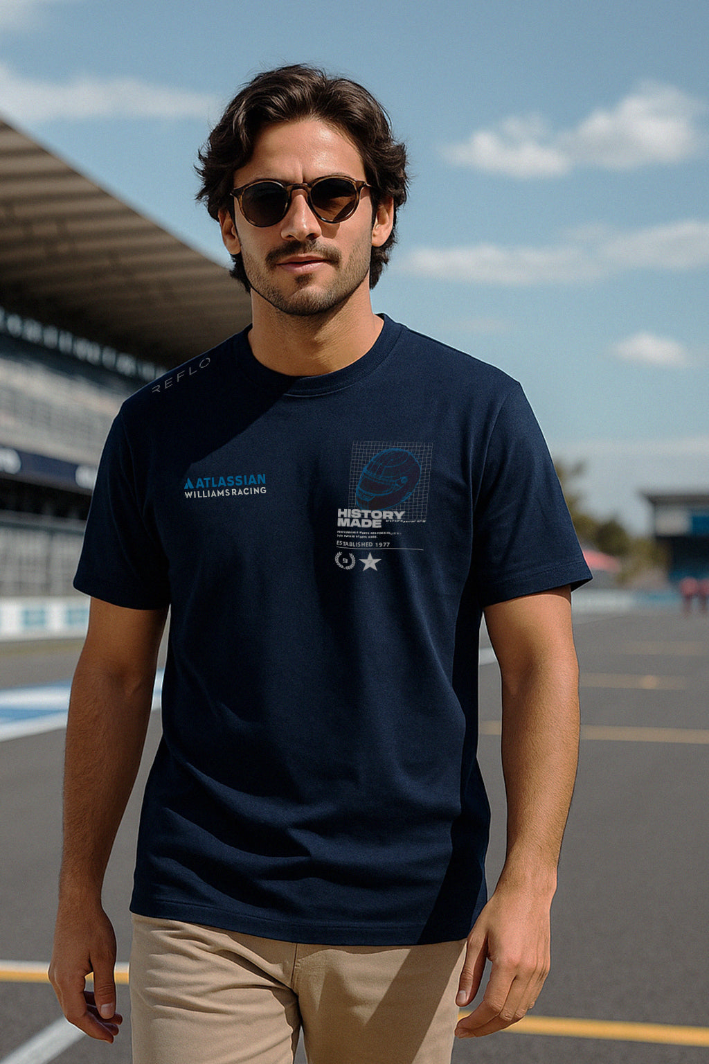 Atlassian Williams Racing History Made T-Shirt Reflo