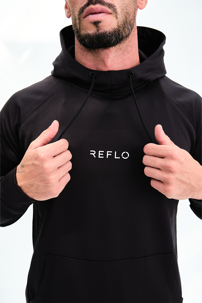 Alden Hoodie Black (WMPO) - Reflo