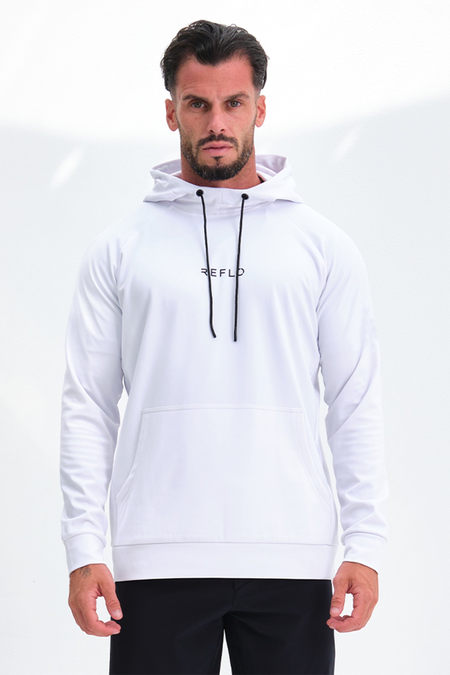 Alden Hoodie White (WMPO) - Reflo