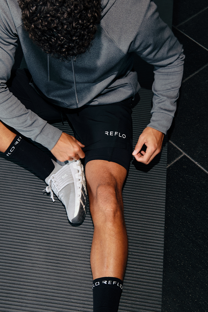 Desna 2-in-1 Shorts Black - Reflo