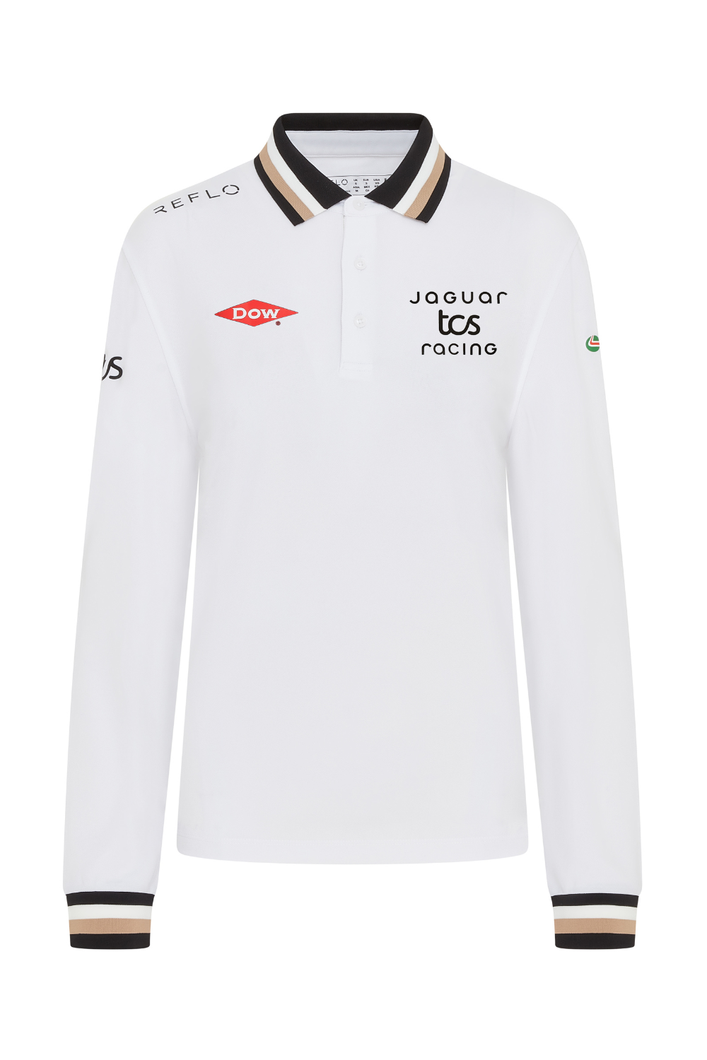Jaguar TCS Racing Women's Long Sleeve Polo Shirt- Season 12 Reflo