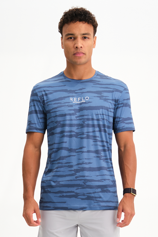 Moana Shirt Coronet Blue Tonal - Reflo Active