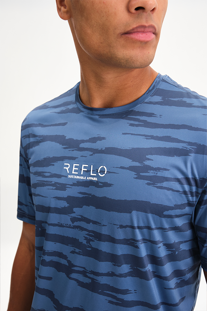 Moana Shirt Coronet Blue Tonal - Reflo Active