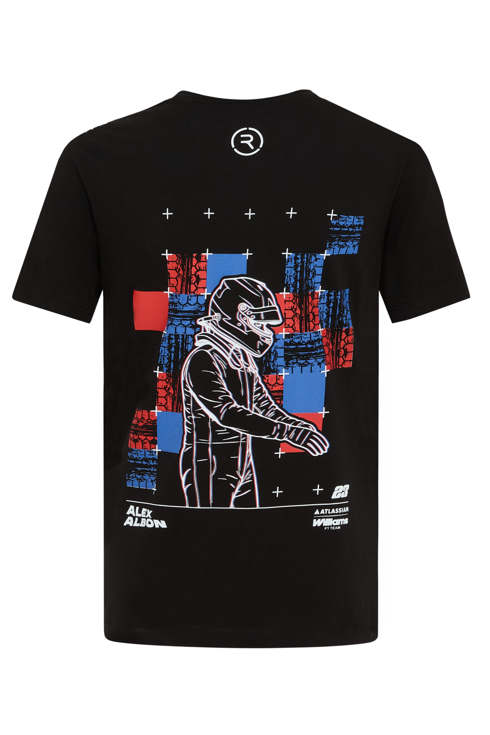 Atlassian Williams Racing Alex Albon Junior Driver Short Sleeve T-Shirt - Season 12 Reflo