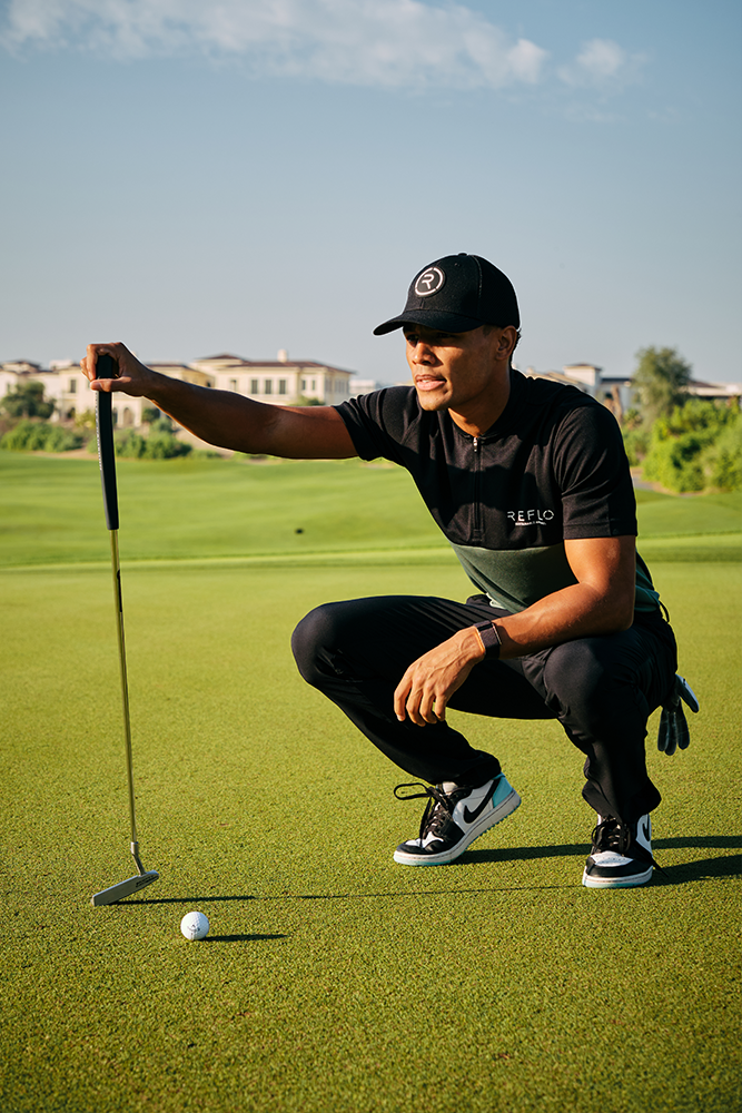 Tobol Polo Black/Green - Reflo