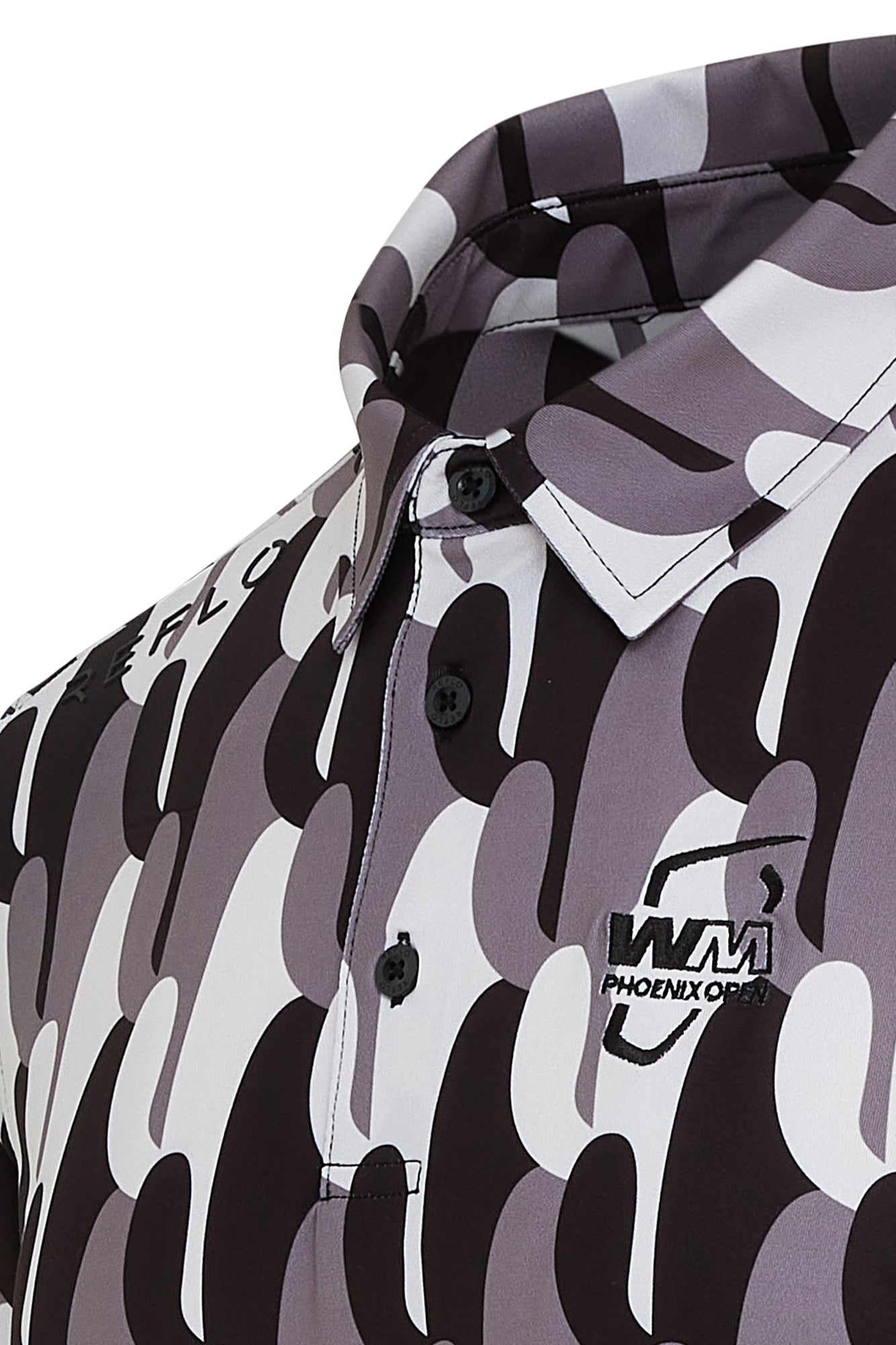 Spikey Polo Black / Grey (WMPO) - Reflo