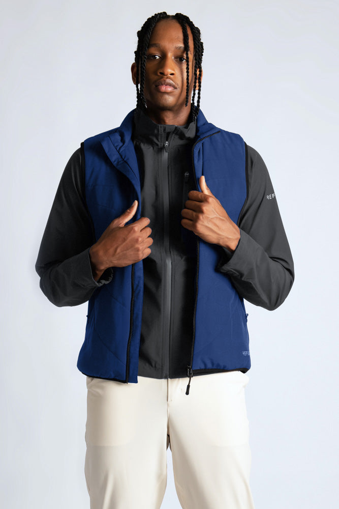 Beaufort Gilet Navy - Reflo
