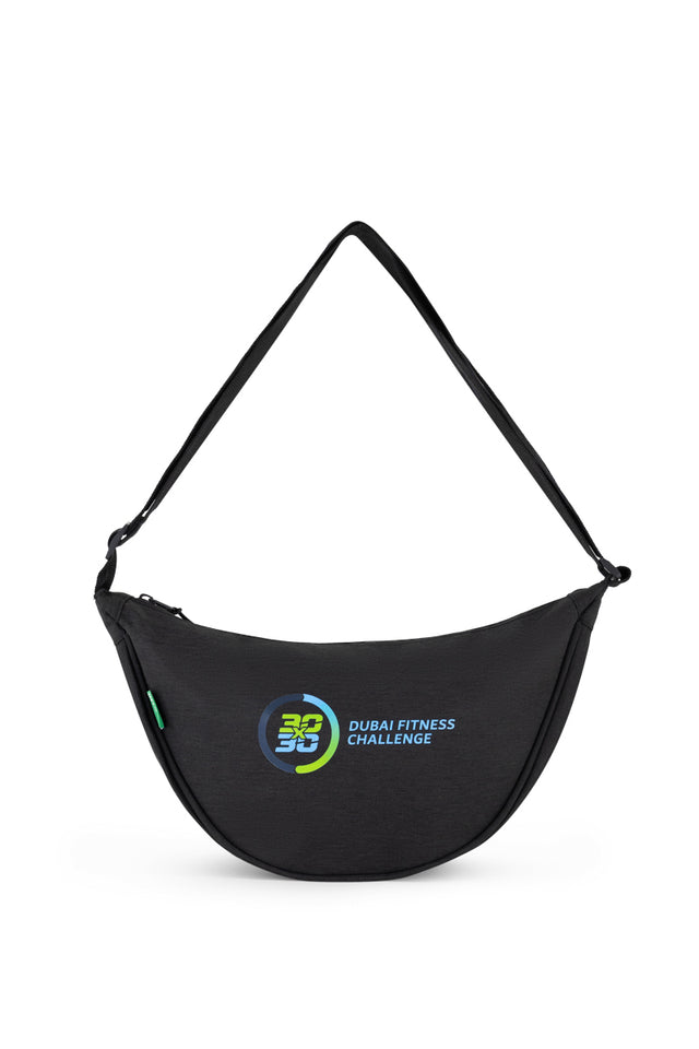 Dubai Fitness Challenge Recycled Half Moon Sling Bag Reflo