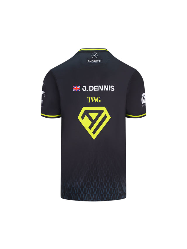 Andretti Teamkit Short Sleeve Driver T-Shirt ( J DENNIS) Reflo