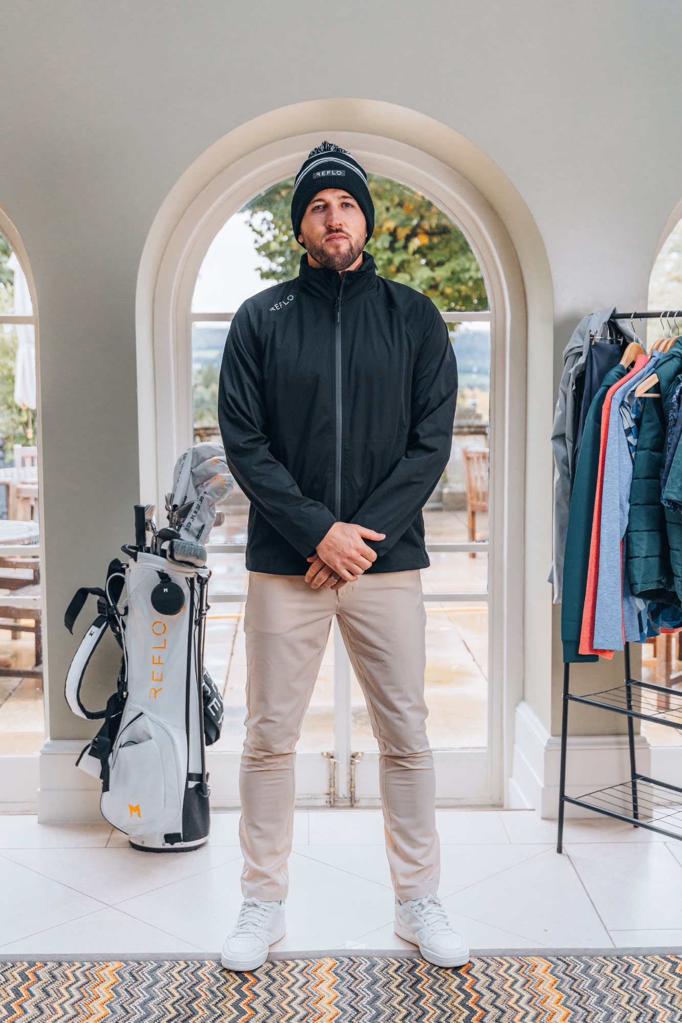 Evelix Waterproof Jacket Black - Reflo