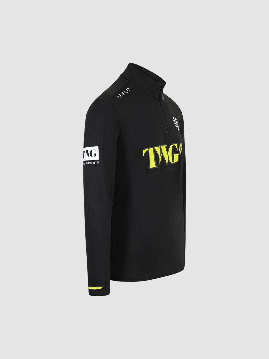 Andretti Teamkit Replica 1/4 Zip Unisex Midlayer Black Reflo