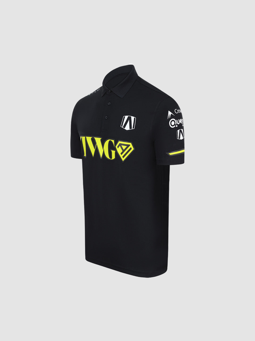 Andretti Teamkit Short Sleeve Polo Shirt Black Reflo