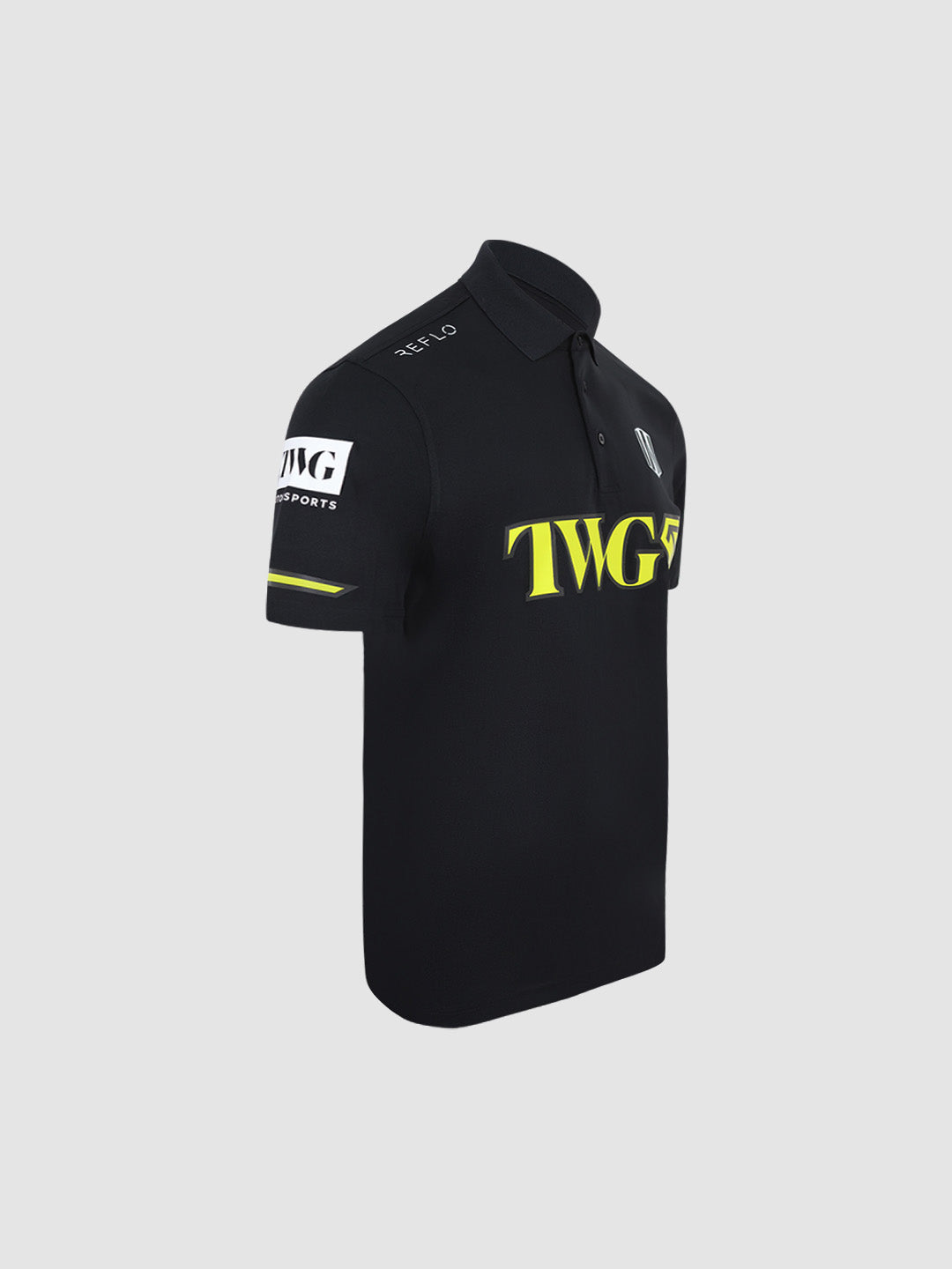 Andretti Teamkit Short Sleeve Polo Shirt Black Reflo