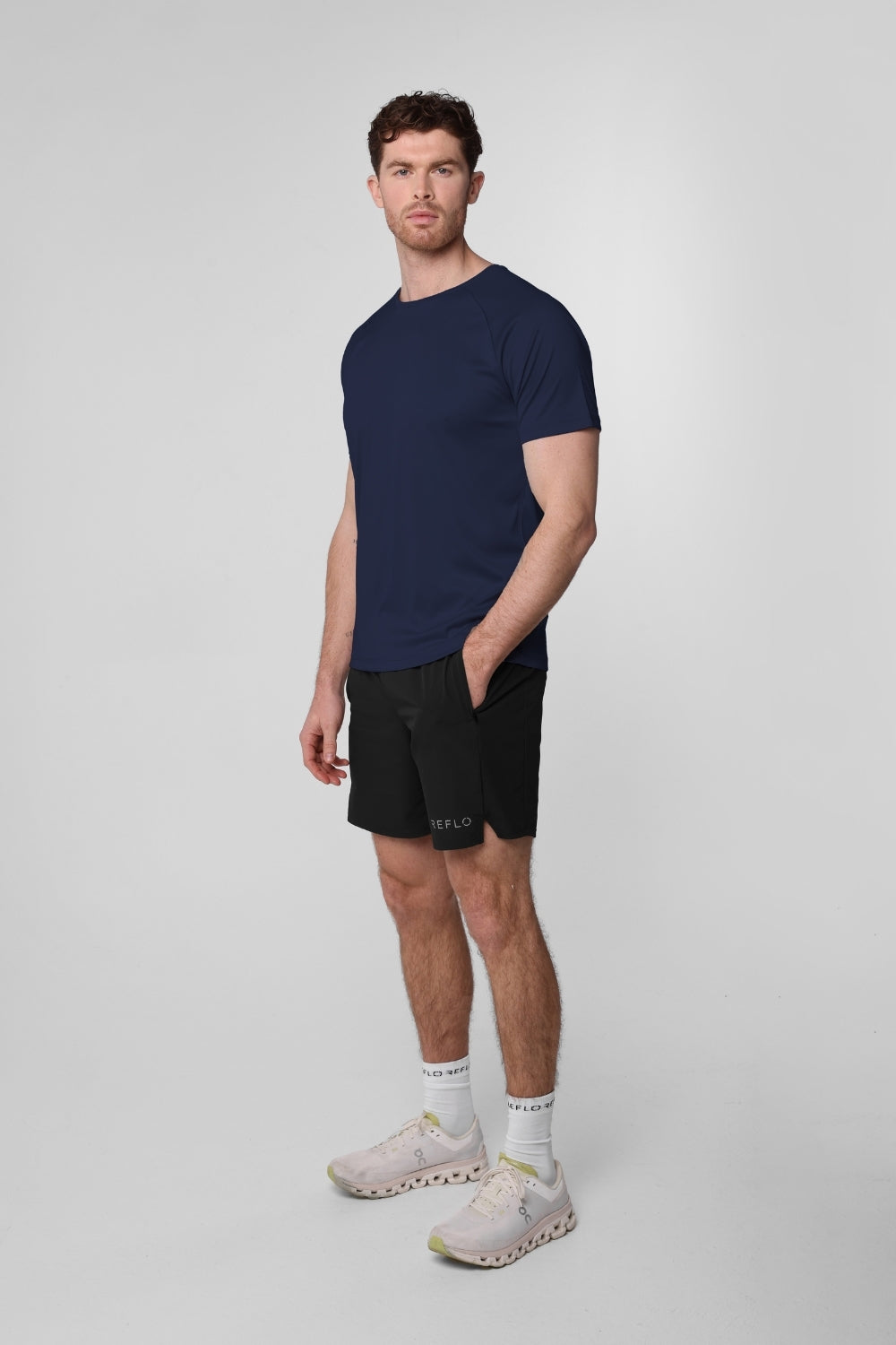 Aras T Shirt True Navy - Reflo