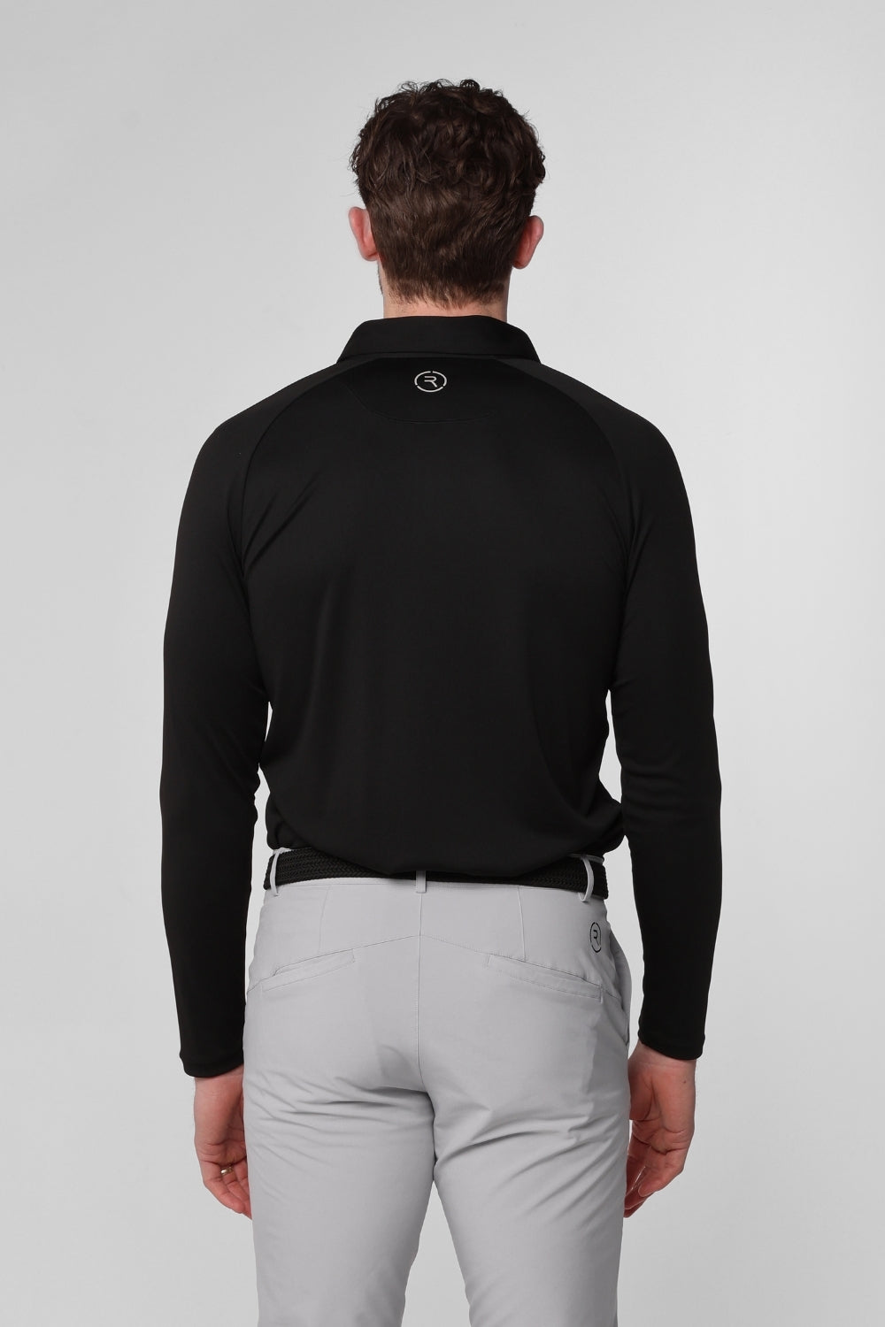 Bannock L/S Polo Black - Reflo
