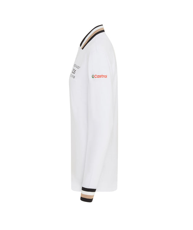 Jaguar TCS Racing Long Sleeve Polo Shirt Womens Reflo