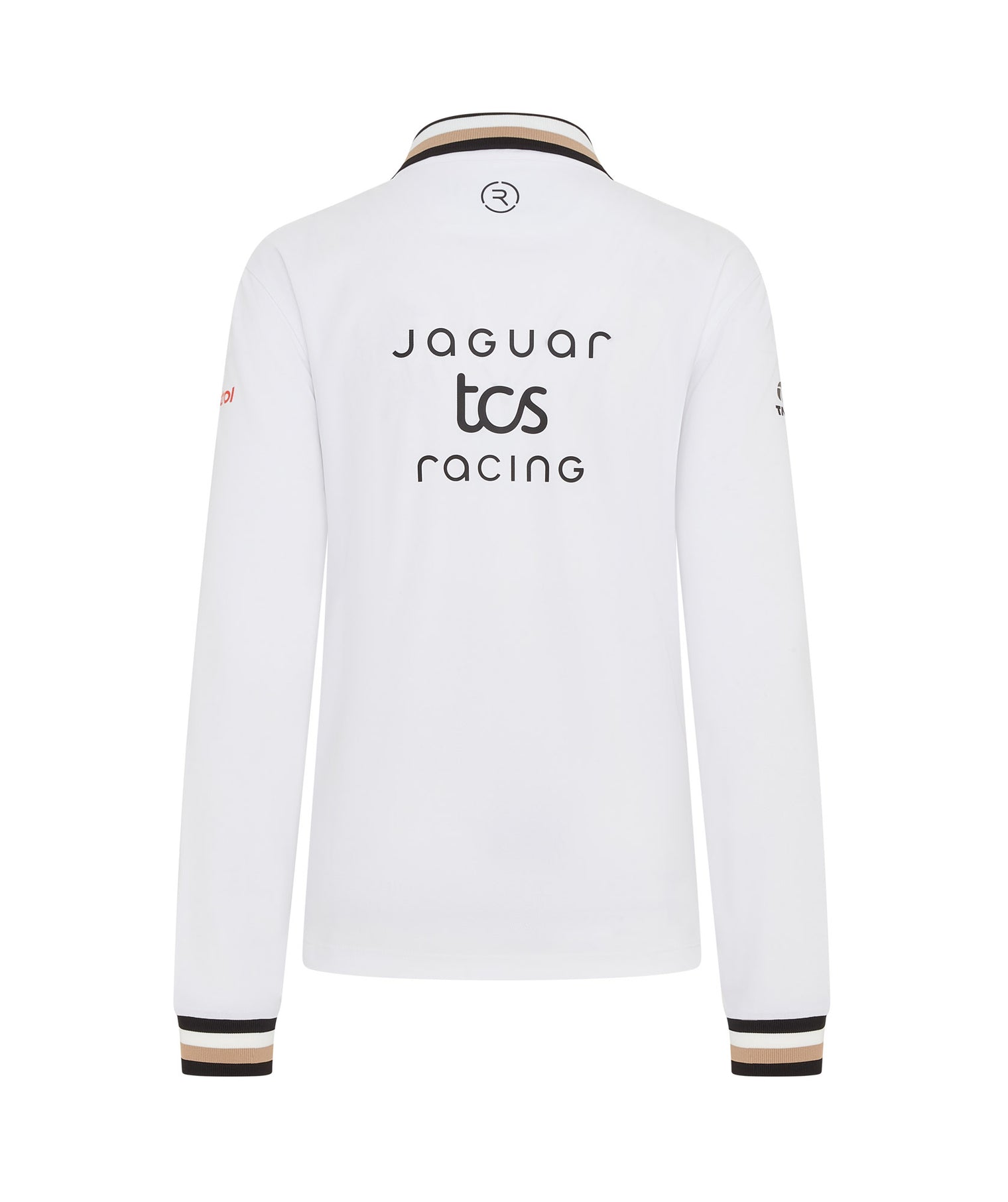 Jaguar TCS Racing Long Sleeve Polo Shirt Womens Reflo