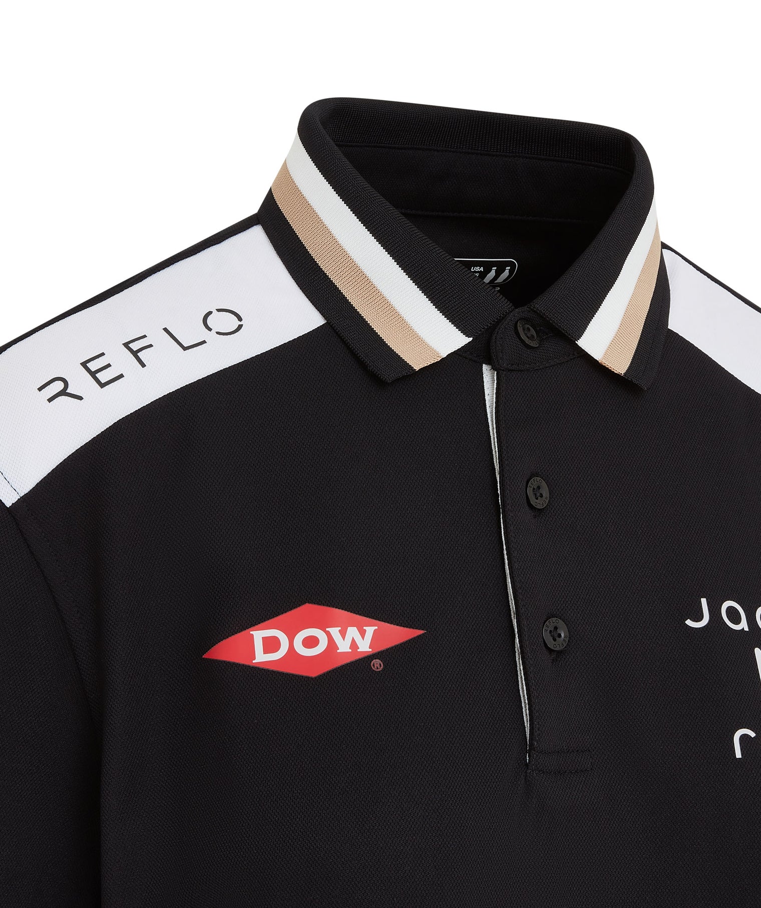 Jaguar TCS Racing Short Sleeve Polo Shirt Womens Reflo