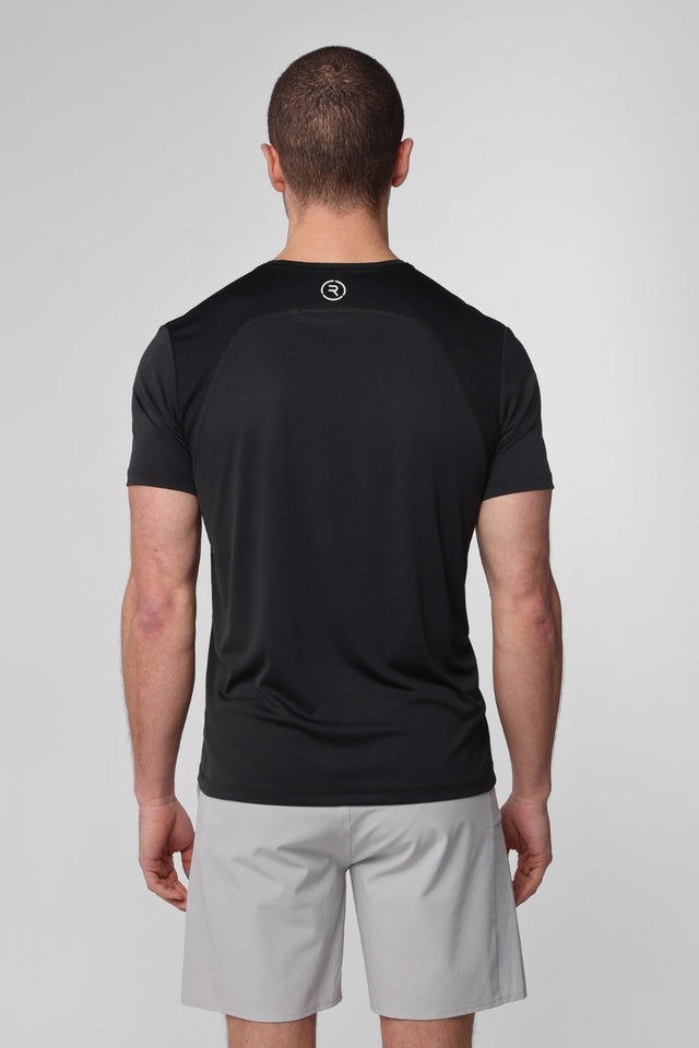 Hudson T Shirt Black Reflo Athleisure