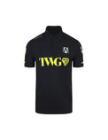 Andretti Teamkit Short Sleeve Polo Shirt Black Reflo