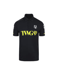 Andretti Teamkit Short Sleeve Polo Shirt Black Reflo
