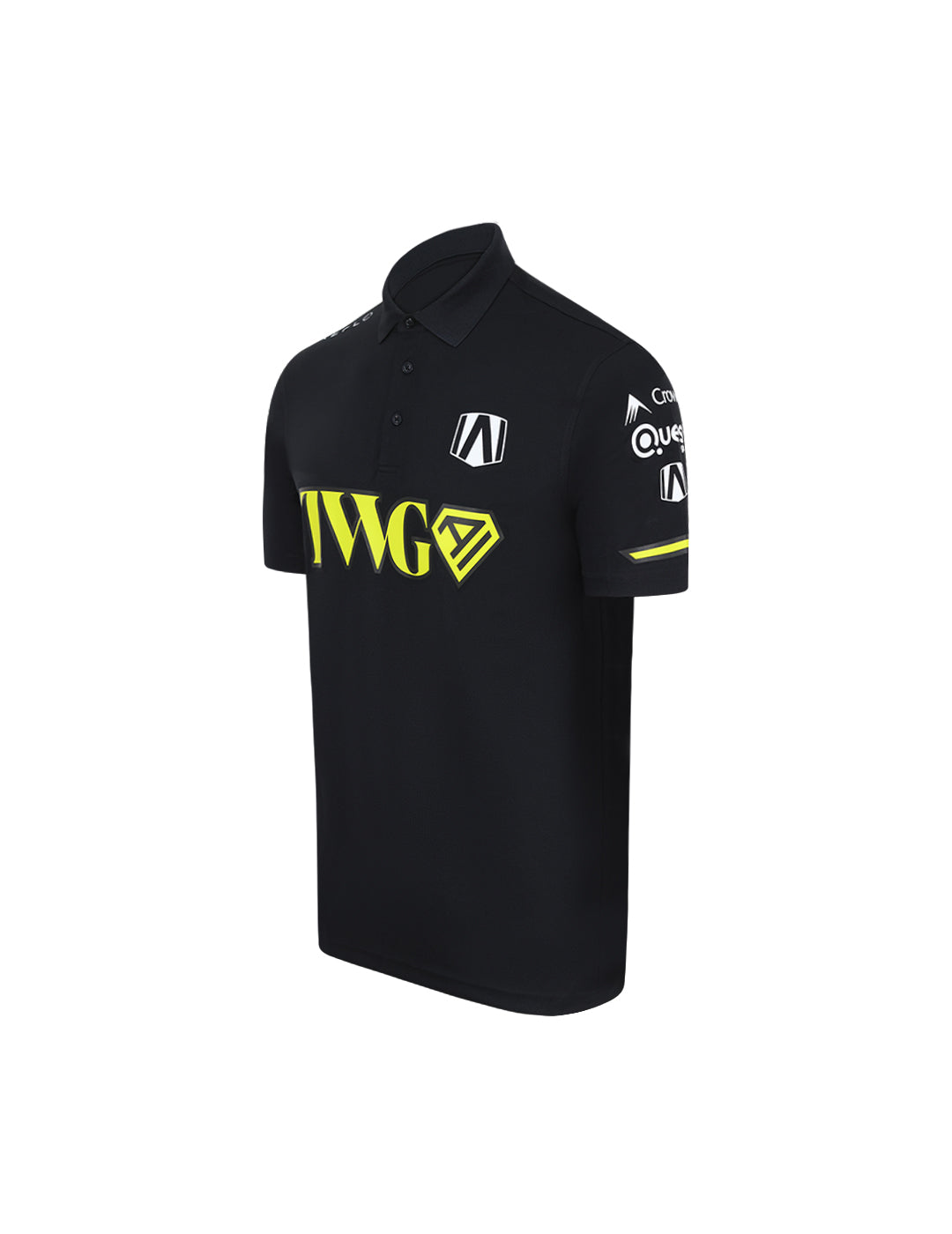 Andretti Teamkit Short Sleeve Polo Shirt Black Reflo