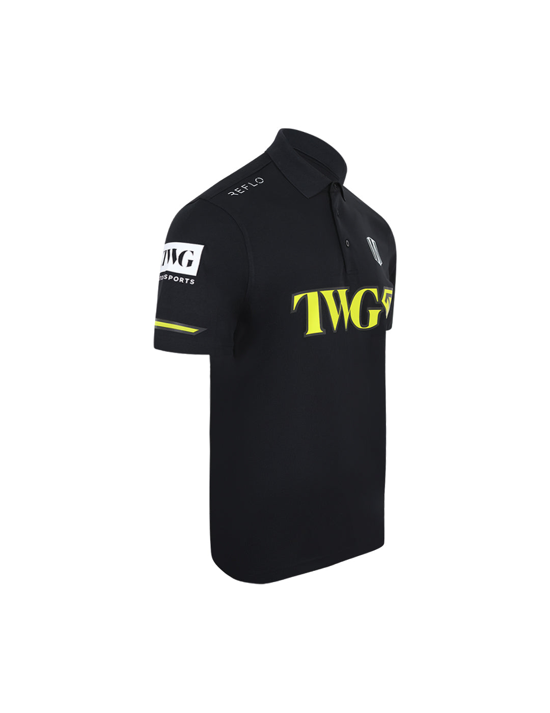 Andretti Teamkit Short Sleeve Polo Shirt Black Reflo