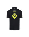 Andretti Teamkit Short Sleeve Polo Shirt Black Reflo