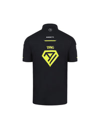 Andretti Teamkit Short Sleeve Polo Shirt Black Reflo