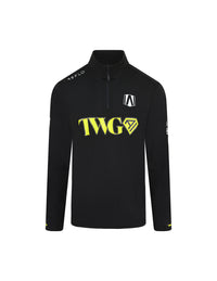 Andretti Teamkit Replica 1/4 Zip Unisex Midlayer Black Reflo