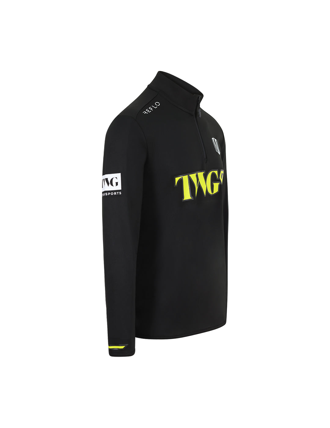 Andretti Teamkit Replica 1/4 Zip Unisex Midlayer Black Reflo