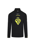 Andretti Teamkit Replica 1/4 Zip Unisex Midlayer Black Reflo