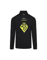 Andretti Teamkit Replica 1/4 Zip Unisex Midlayer Black Reflo