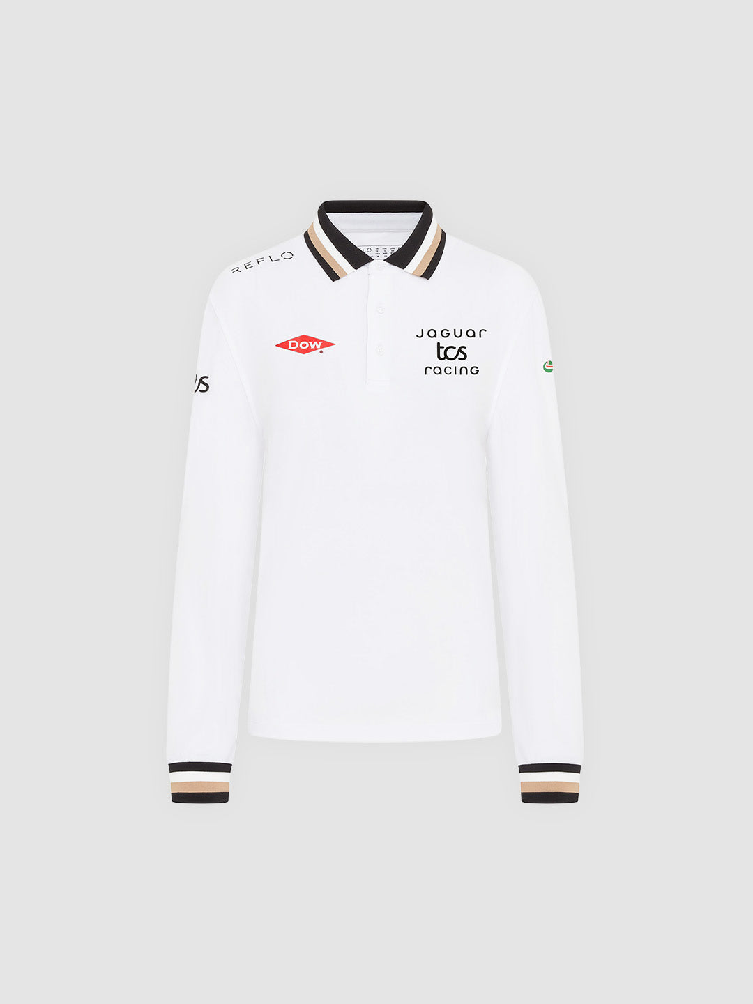 Jaguar TCS Racing Women's Long Sleeve Polo Shirt- Season 12 Reflo