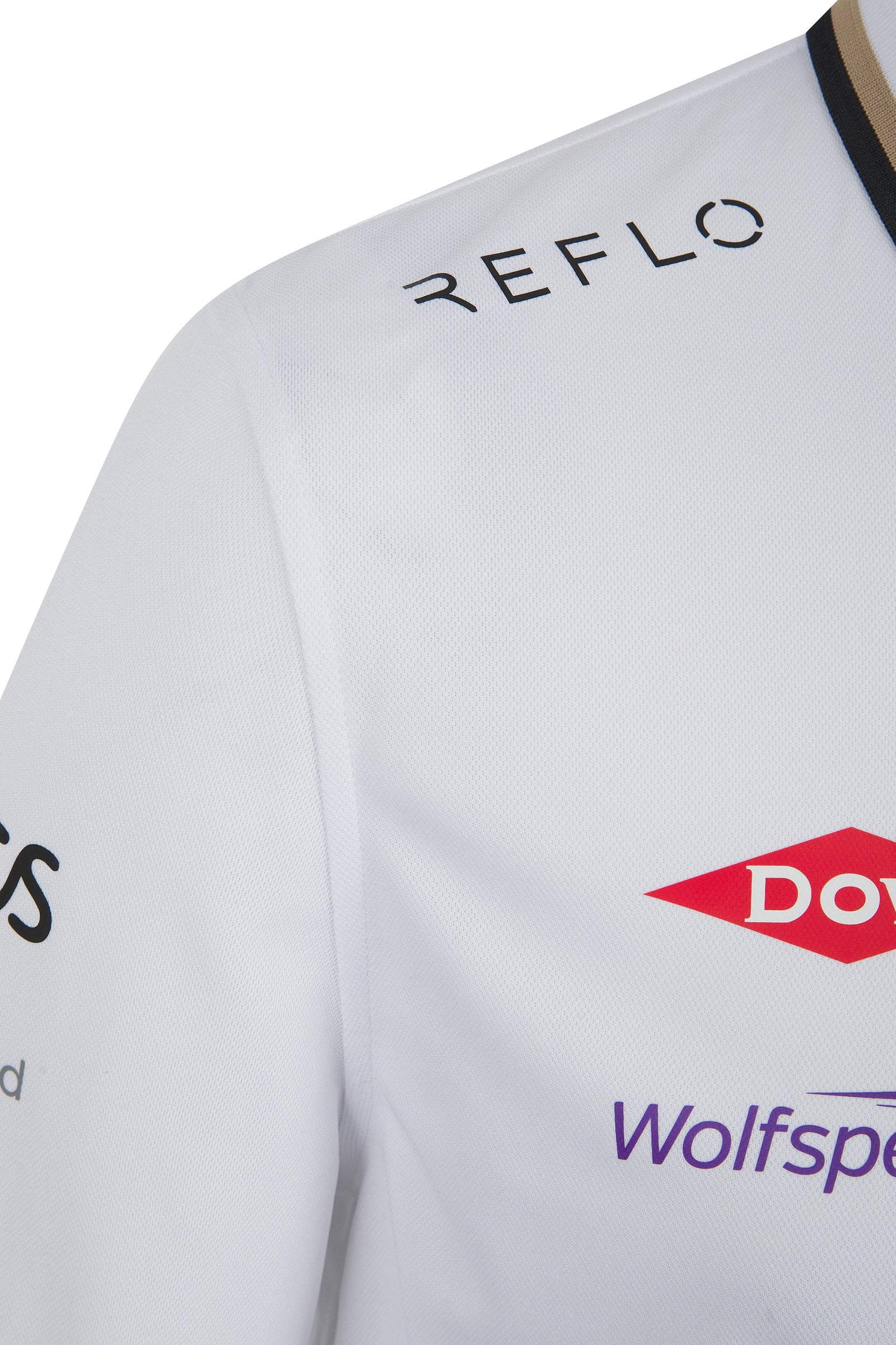 Jaguar TCS Racing Mens Long Sleeve Polo - Reflo