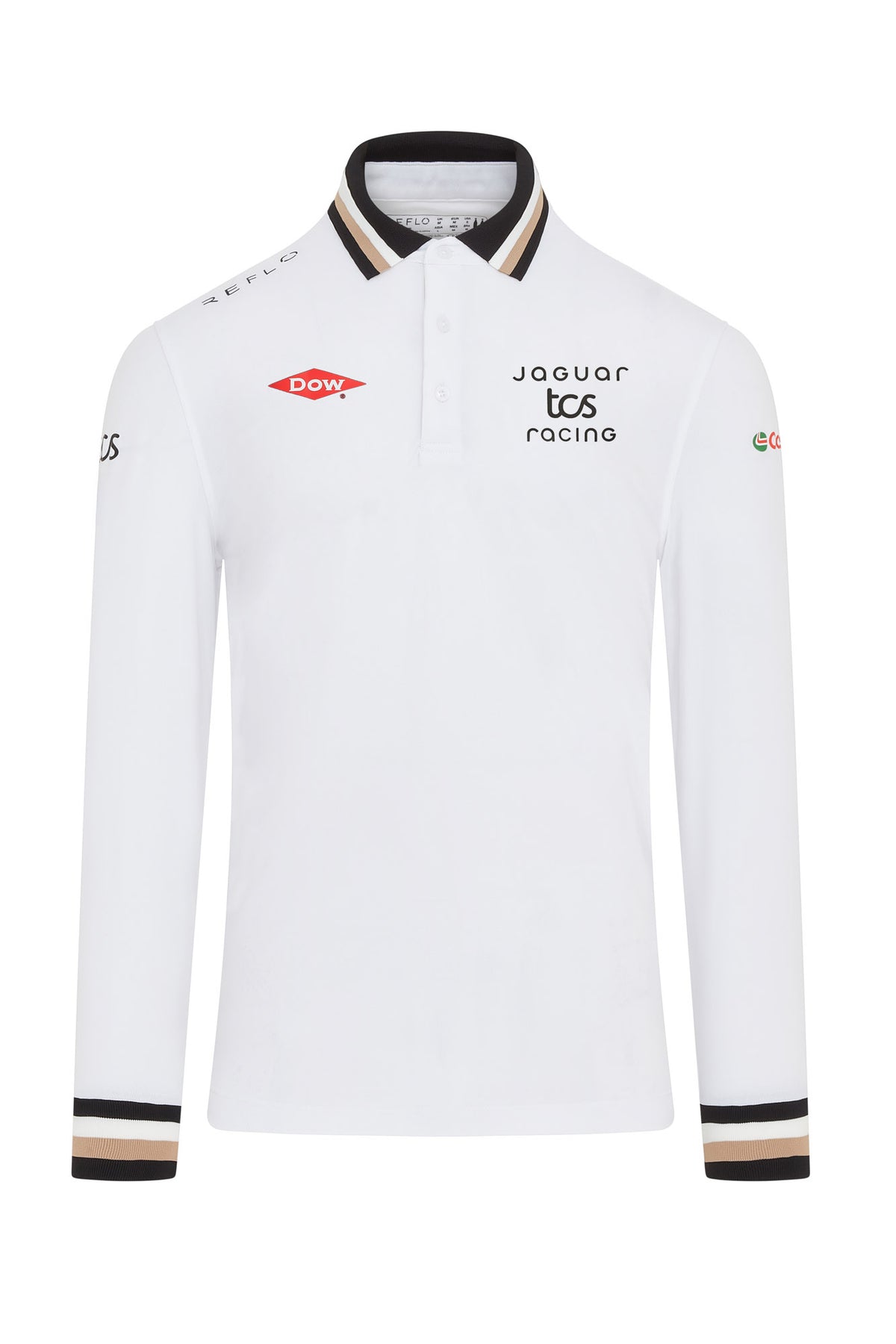 Jaguar TCS Racing Long Sleeve Polo Shirt Season 12