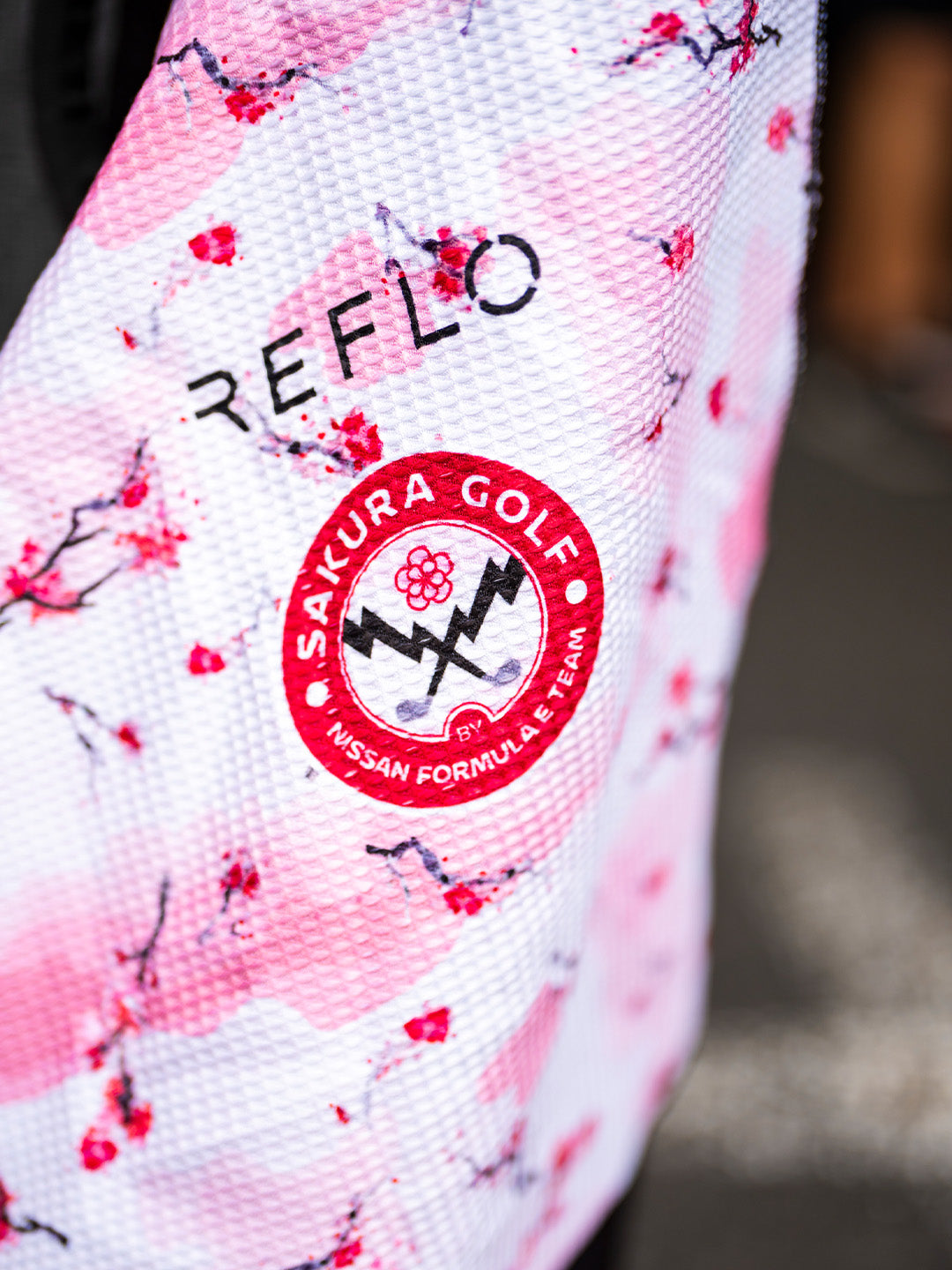 Nissan Formula E Sakura Golf Towel-2
