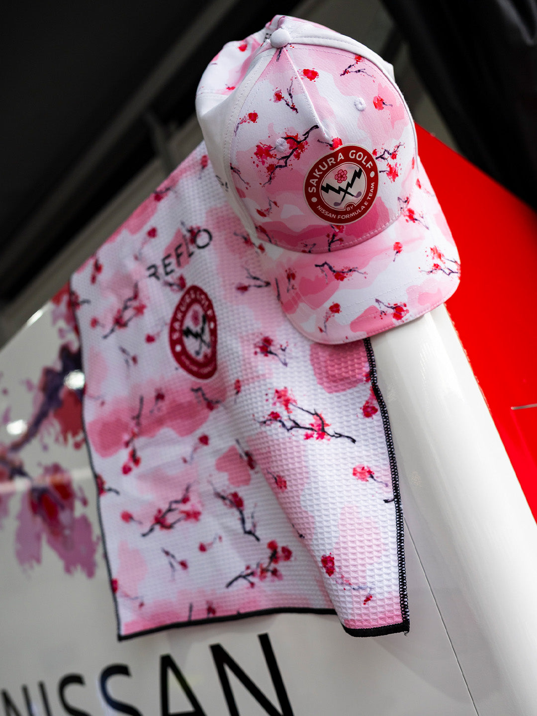 Nissan Formula E Sakura Golf Towel-thumbmail-3