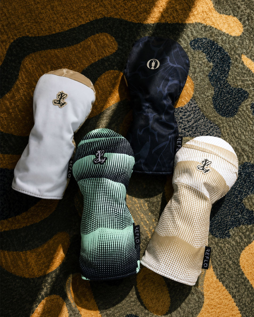 Upcycled Driver Headcover Cannoli Cream