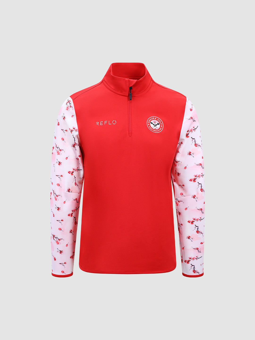 Nissan Formula E Sakura Golf 1/4 Zip Midlayer-1