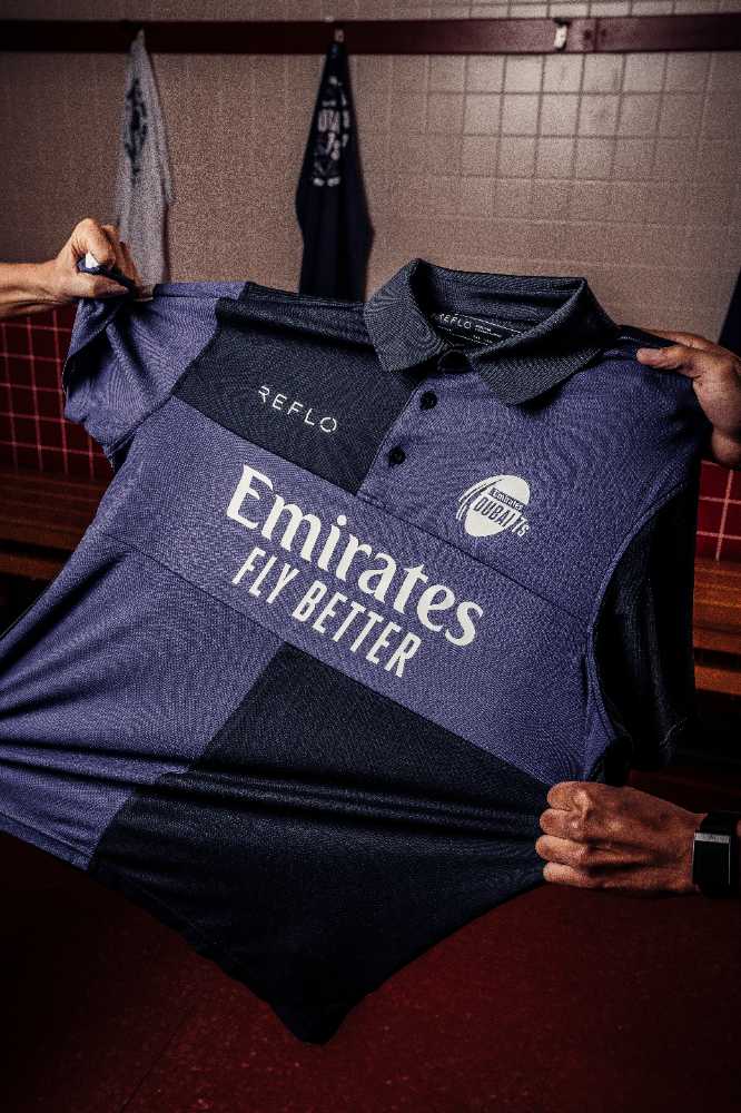 Emirates Dubai 7s 2025 Pique Polo Shirt Reflo