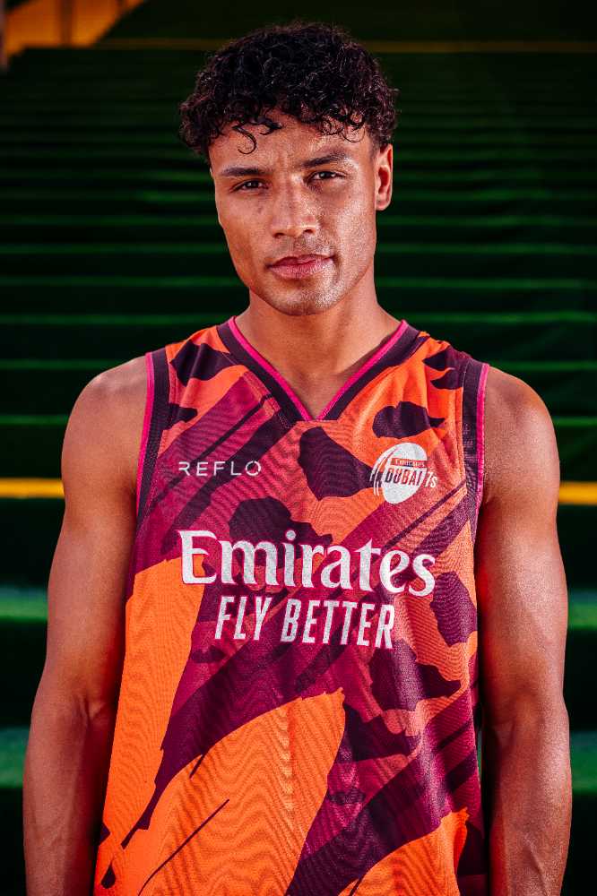 Emirates Dubai 7s 2025 Basketball Singlet Reflo