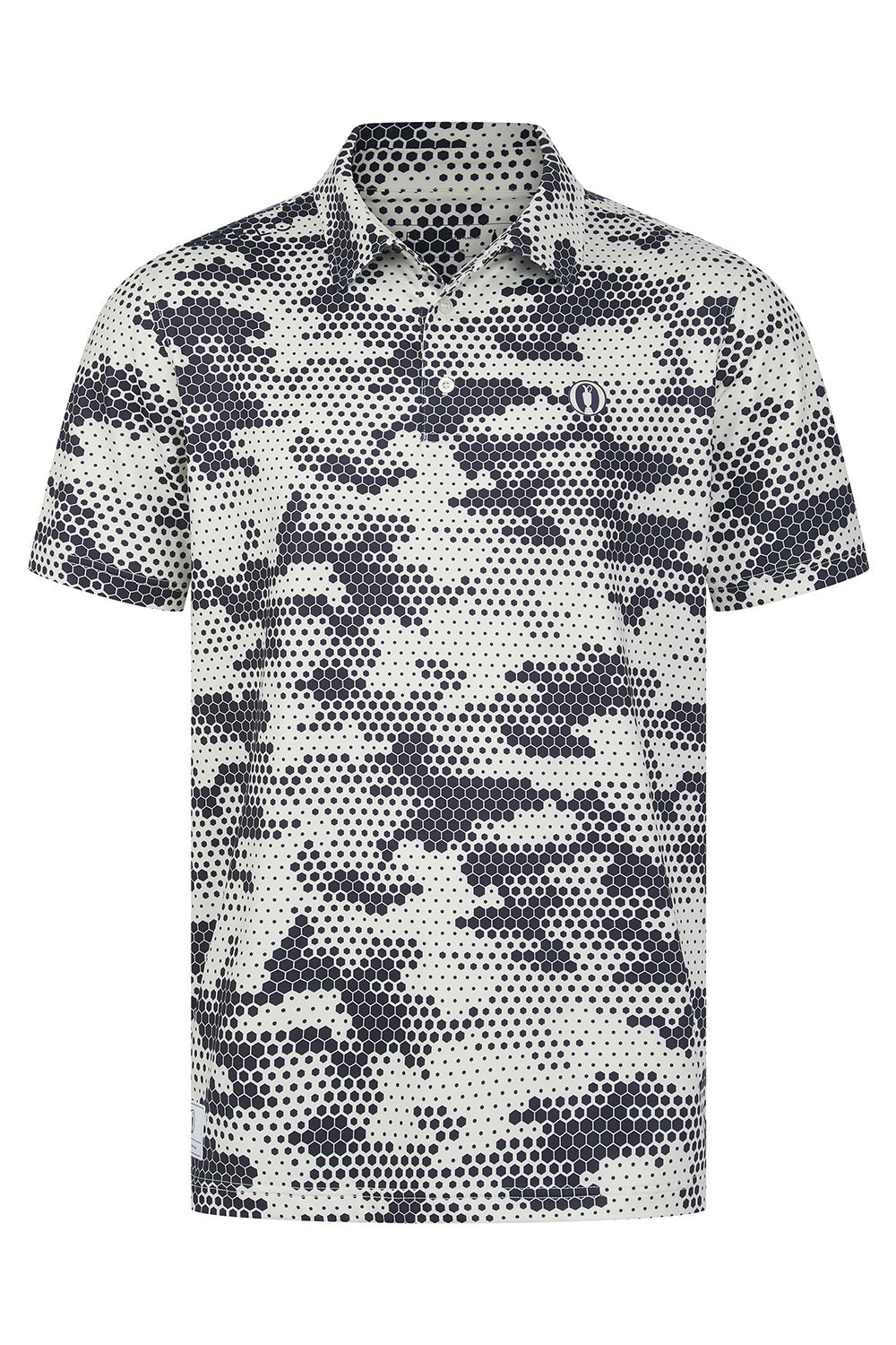 The Open Himalayas Polo White/Navy Reflo Athleisure