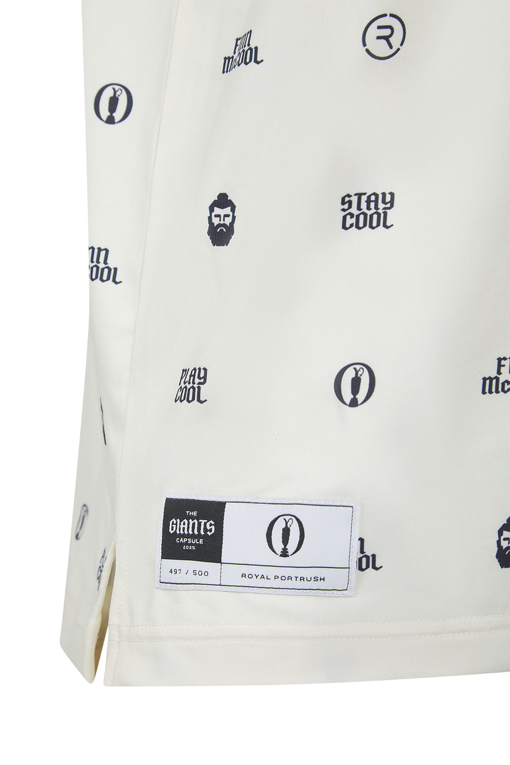 The Open Icon Polo White Reflo Athleisure