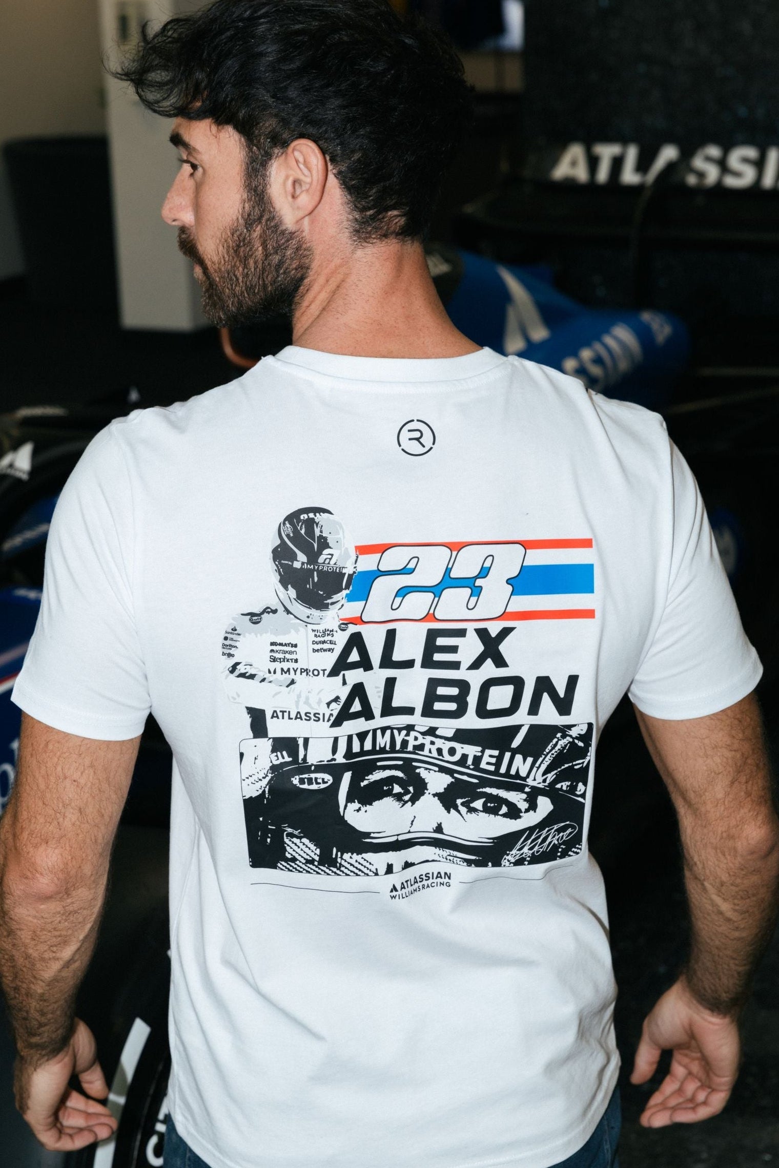 Williams Alex Albon Short Sleeve T-Shirt Reflo