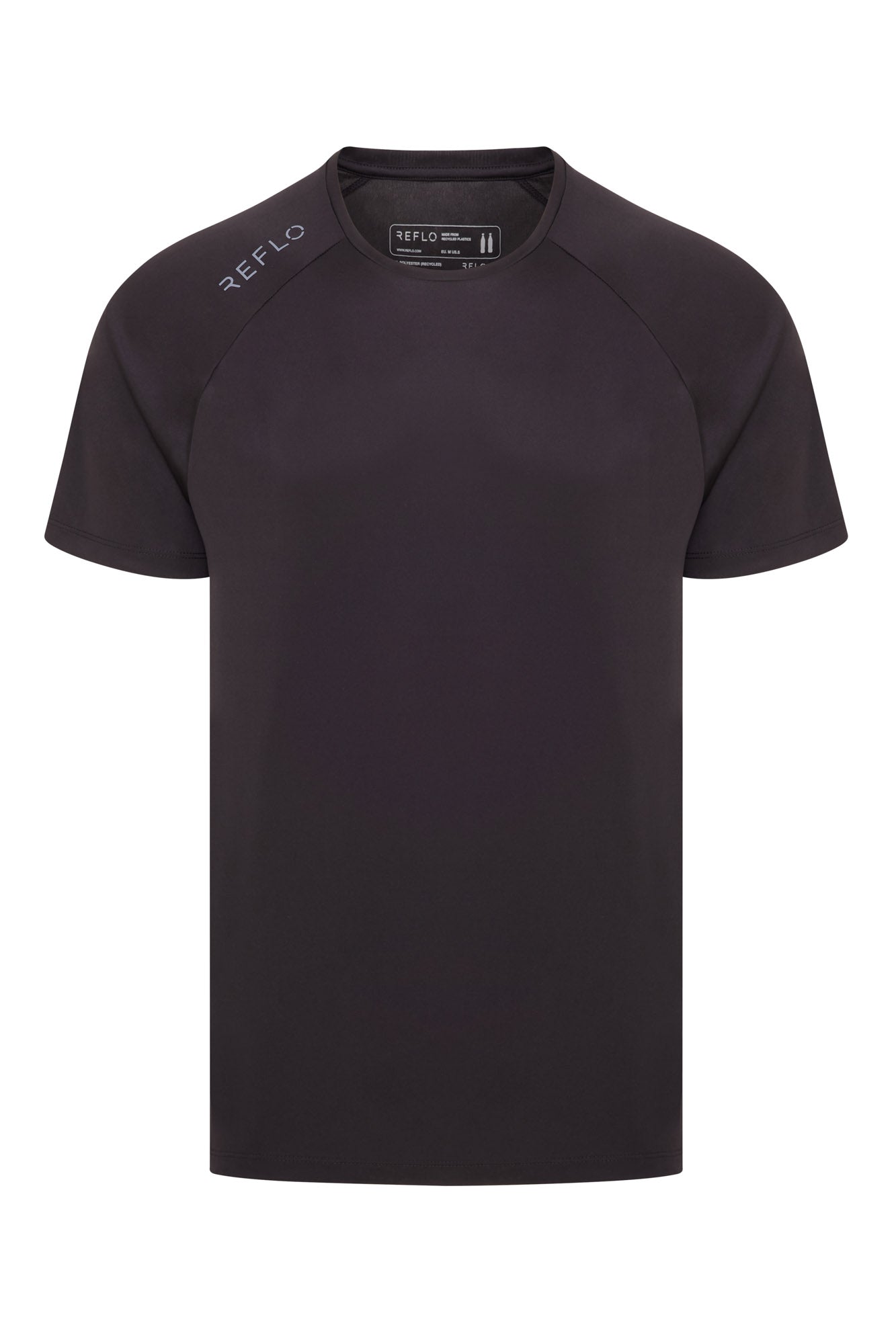 Aras T Shirt Black - Reflo