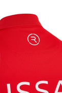 Nissan Formula E Replica Short Sleeve Polo Shirt - Red Reflo